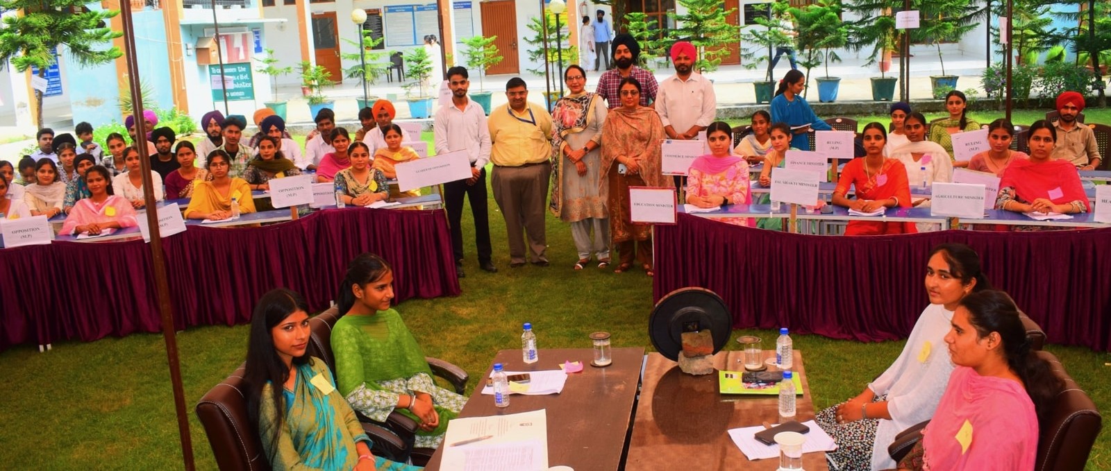 Mock Parliament session organized at Bela College